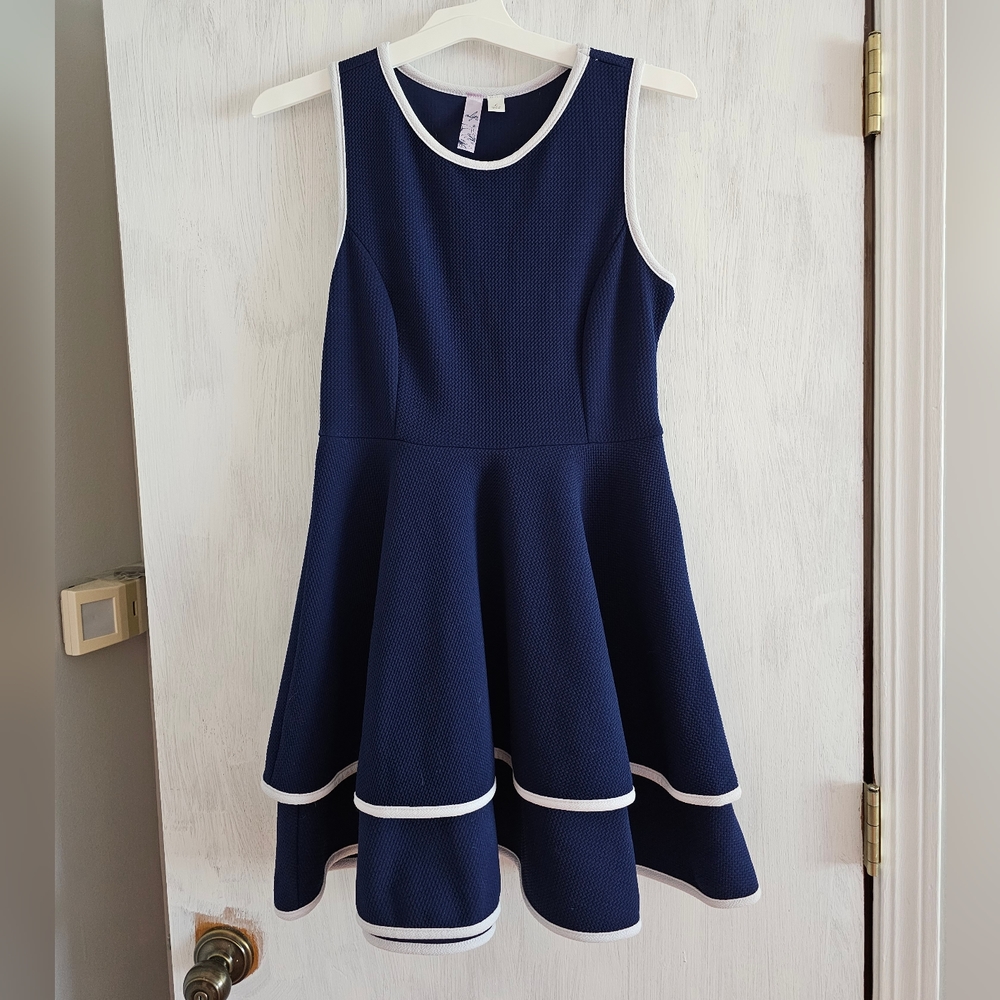 Navy blue dress size large